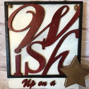 Wish Upon a star sign.